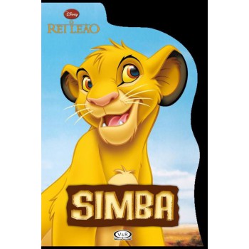 Simba - Rei Leão: Livro Recortado