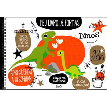 Meu Livro De Formas: Dinos