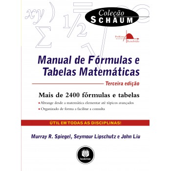 Manual De Fórmulas E Tabelas Matemáticas