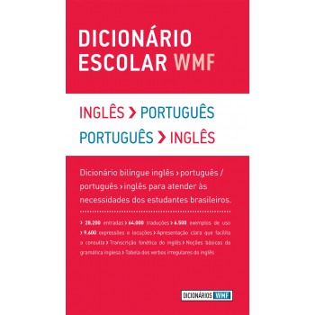 Dicionário Escolar Wmf - Inglês-português / Português-inglês