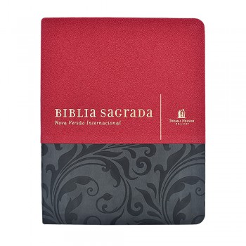 Bíblia Nvi, Couro Soft, Vermelho, Com Espaço Para Anotações, Leitura Perfeita