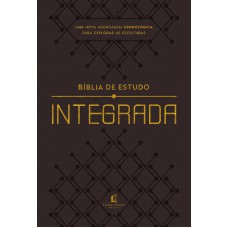 Bíblia De Estudo Integrada, Nvi, Couro Soft, Marrom