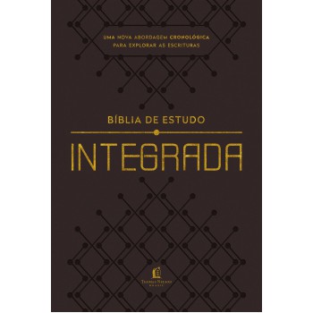 Bíblia De Estudo Integrada, Nvi, Couro Soft, Marrom