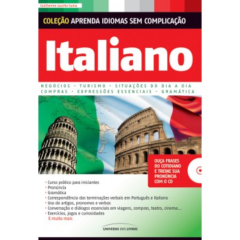 Coleção Aprenda Idioma Sem Complicação - Italiano