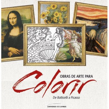 Obras De Arte Para Colorir: De Botticelli A Picasso