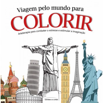 Viagem Pelo Mundo Para Colorir