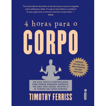 4 horas para o corpo