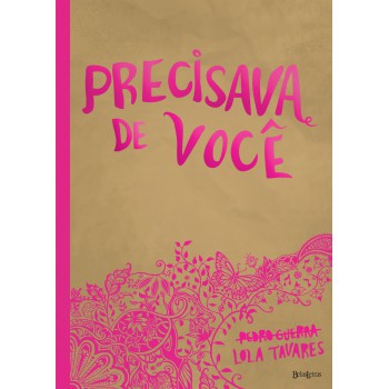 Precisava de você - capa rosa