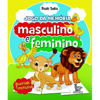 Masculino e feminino - jogo da memória