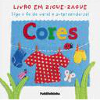 LIVRO EM ZIG ZAG - CORES