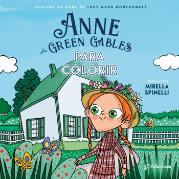 Anne De Green Gables Para Colorir