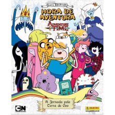 álbum De Figurinha Capa Dura Hora De Aventura: A Jornada Pela Terra De Ooo + 40 Envelopes