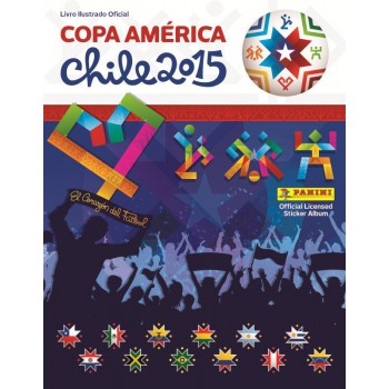 álbum De Figurinhas (capa Dura) Copa América 2015