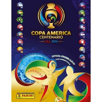 Álbum Copa América Centenário – Edição Especial (Capa Dura).