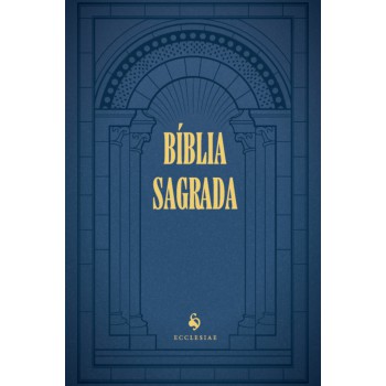 Bíblia Sagrada - Tradução Do Pe. Manuel De Matos Soares (capa Azul)