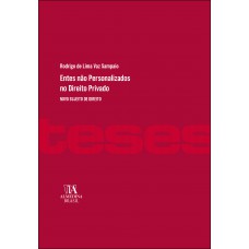 Entes Não Personalizados No Direito Privado: Novo Sujeito De Direito Entes Não Personalizados No Direito Privado: Novo Sujeito De Direito