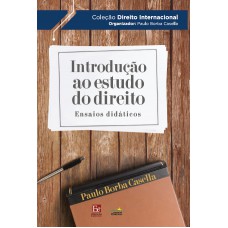 Introdução Ao Estudo Do Direito: Ensaios Didáticos