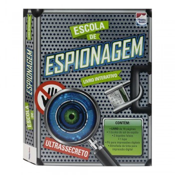 Livro Interativo: Escola De Espionagem