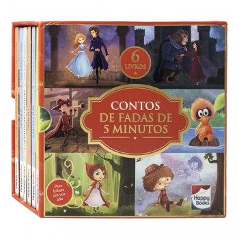 Box Contos De Fadas De 5 Minutos C/6 Livros Sort. (6 Títulos)
