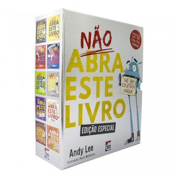 Não Abra Este Livro: Box C/10 Und. Não Abra Este Livro: Box C/10 Und.