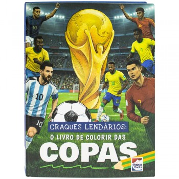 Craques Lendários: Livro De Colorir Das Copas, O