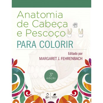 Anatomia De Cabeça E Pescoço Para Colorir