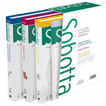 Sobotta Atlas De Anatomia Humana - 3 Volumes