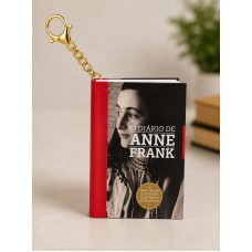 Book Charm - O Diário De Anne Frank - Livro Chaveiro