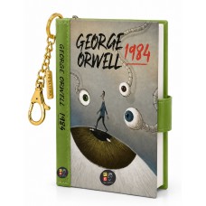 Book Charm - 1984 - Livro Chaveiro