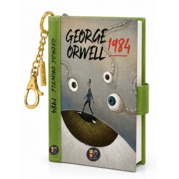 Book Charm - 1984 - Livro Chaveiro
