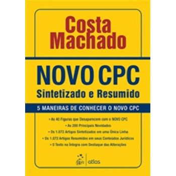 Novo Cpc Sintetizado E Resumido: 5 Maneiras De Conhecer O Novo Cpc