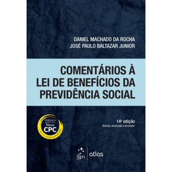 Comentários À Lei De Benefícios Da Previdência Social