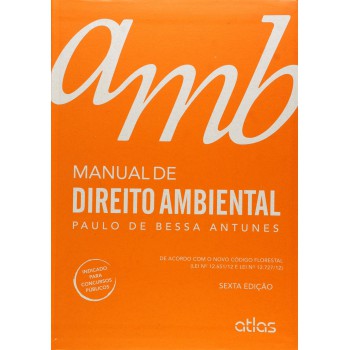 Manual De Direito Ambiental