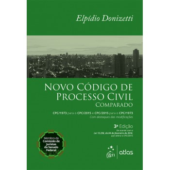 Novo Código de Processo Civil Comparado