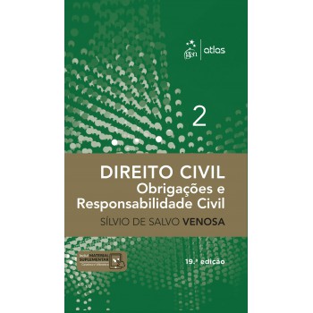 Direito Civil - Obrigações E Responsabilidade Civil - Volume 2