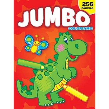 Jumbo Coloriamo Vermelho 2-3 Anos