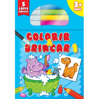 Colorir & Brincar 3+ : Volume 1