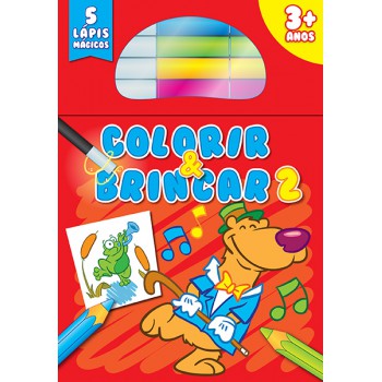 Colorir & Brincar 3+ : Volume 2