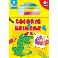 Colorir & Brincar 4+ : Volume 4