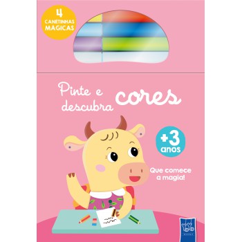 Pinte E Descubra Cores: Vaca