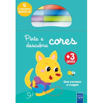 Pinte E Descubra Cores: Canguru