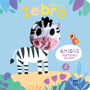 Amigos Fantoches De Dedo - Zoe, A Zebra