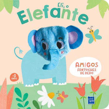 Amigos Fantoches De Dedo - Eli, O Elefante