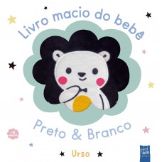 Livro Macio Do Bebê - Preto & Branco - Urso