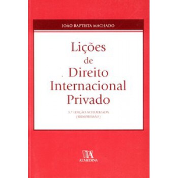 Lições De Direito Internacional Privado