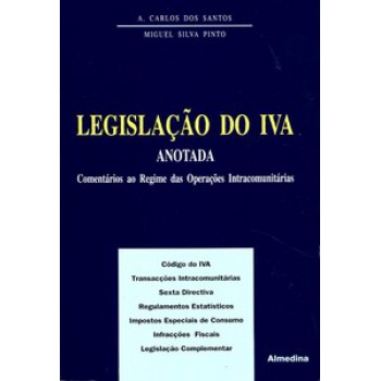 Legislação Do Iva: Anotada