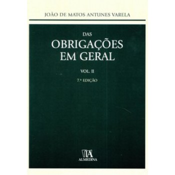 Das Obrigações Em Geral