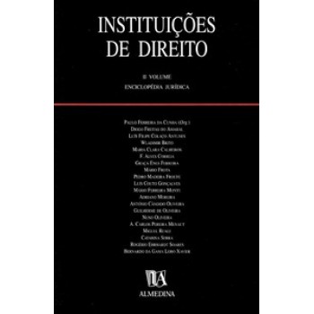 Instituições De Direito: Enciclopédia Jurídica