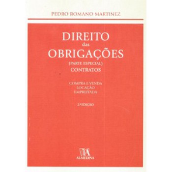 Direito Das Obrigações: (parte Especial) - Contratos