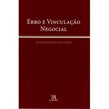 Erro E Vinculação Negocial